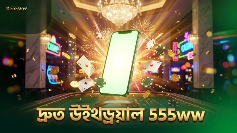 555ww-এর শর্তাবলী অনুযায়ী দ্রুত উইথড্রয়াল প্রক্রিয়া।