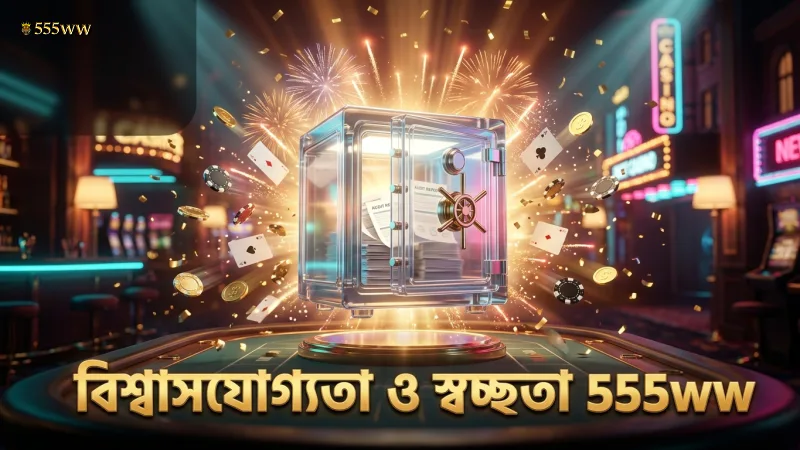 স্বচ্ছ অডিট রিপোর্ট 555ww-র বিশ্বাসযোগ্যতা প্রমাণ করে।