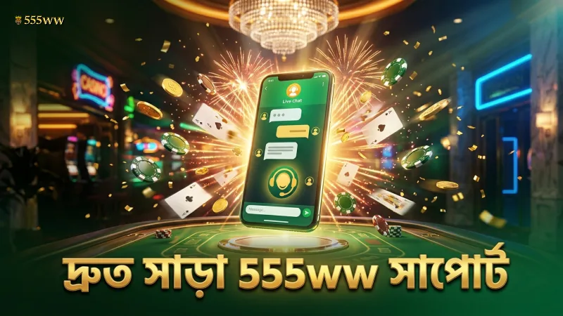 555ww এর দ্রুত সাড়া দেওয়া কাস্টমার সাপোর্ট সুবিধা