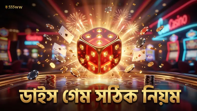 ডাইস গেম নিয়ম বুঝে সঠিক বেট স্থাপন করুন