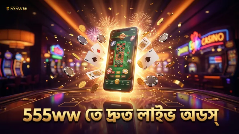 555ww অ্যাপে দ্রুত আইপিএল লাইভ অডস দেখুন এবং বাজি ধরুন সহজে