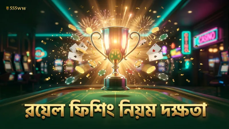 রয়েল ফিশিং নিয়ম বুঝে খেলা দক্ষতা বাড়ায়।
