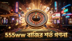 বাজির শর্ত ও ওয়েজারিং গণনার বাস্তব চিত্র 555ww এ
