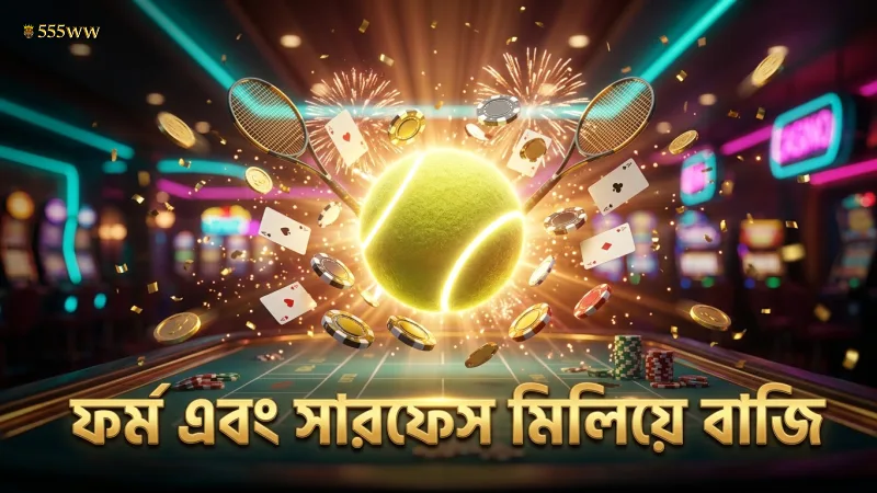 খেলোয়াড়ের ফর্ম ও সারফেস মিলিয়ে বাজি ধরুন সতর্কভাবে
